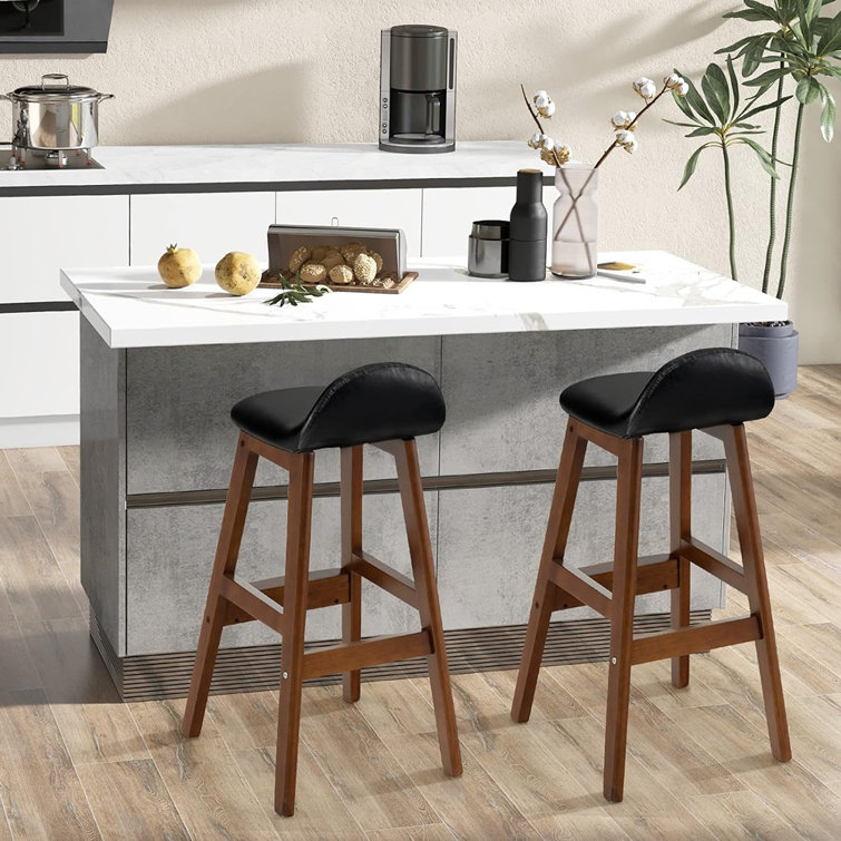 Mid century bar stools set of 2 on sale